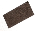Czarna guma zapasowa 12 x 24 x 1 cm